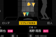 【悲報】巨人浅野、代打で見逃し三振…
