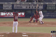 【ヤクルト】代打塩見、見逃し三振