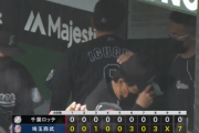 5月5日　西武７－０ロッテ　先発美馬が好投続けるも6回に3ラン被弾…打線はチャンス作るも点取れず4安打完封負け