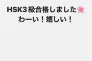 【元乃木坂46】鈴木絢音、HSK3級に合格したことを報告！！！