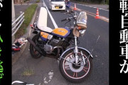 ジッジ（70）｢ふぁっ！？バイク轢いてもうたンゴ！｣