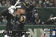 FA戦士嶺井博希さん、ついに初打席に立つ！