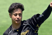 「今日は勝って泣くんやで！」雨はやんだ！　阪神の大竹耕太郎がやり投げトレで精神統一　ファン「頼むぞ！」「いつも通りやで」