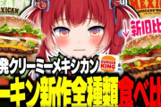【VTuber】かるび、バーキン新作クリーミーメキシカンを全種類食べ比べ