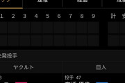 「巨人vsヤクルト」明日の予告先発…
