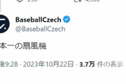 【悲報】チェコ野球協会「ロッテは日本一の扇風機」
