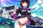 【FGO】水着おっきーイラスト！！　水中部分も見れるのいいね