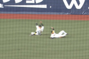 ヤクルト・塩見、芸術的なランニングホームランｗｗｗｗ
