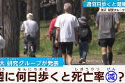 【朗報】研究者「ウォーキングは歩けば歩くほど健康に良いことがわかりました」←お前ら、歩け！?