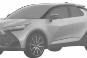 トヨタ【次期C-HR】オーストラリア特許庁の意匠登録エクステリア画像がリーク、全9枚捕獲