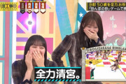 バランス崩して転けたと思ったらちょこんと座る清宮レイちゃんワロタｗｗｗ【乃木坂46】
