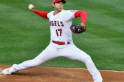 大谷翔平　3勝2敗　3.08　26.1回　41奪三振／.240　3本　13打点　OPS.695