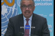 【WHO速報】テドロス、ついに浄化される‥‥「中国のデータは実態と乖離している、水際対策は適切」