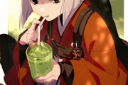 【FGO】抹茶ラテを飲む利休！！　イラついてるなw