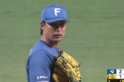 【日本ハム】上原健太、勝負強さを見せる！満塁からの気迫の快投
