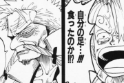 【朗報】ゼフ「食糧は俺がいただく。お前は俺の脚を食え」幼少サンジ「っっ……！！！」