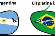 【南米】シスプラティーナ戦争【ポーランドボール】