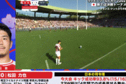 【ラグビーW杯】日本、同点ｗｗｗｗｗｗｗｗｗｗｗｗｗ