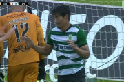 ◆葡萄牙◆スポルティングMF守田英正、古巣サンタ・クララ戦で2試合連続ゴール！シュートの溢れを頭で押し込む