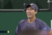 【朗報】綿貫がティアフォー下しインディアンウェルズ初のベスト16進出へ！！