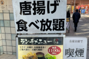 X民「美味そうな唐揚げ食べ放題の店見つけた！行ってくるわ！」 → メニューに〇〇と書かれていてブチギレ・・・