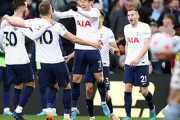 【プレミアリーグ】ソンがPL初のハット達成!　4発圧勝スパーズが4連勝でトップ4争いをリード