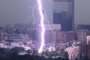 【画像】東京に神の雷