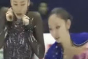 【動画あり】韓国人「キム・ヨナの練習妨害をした日本人フィギュア選手の蛮行シーンがこちら‥」　韓国の反応