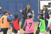 阪神　梅野と北條が野球教室「野球を始めるきっかけになれば」