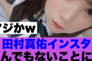 【衝撃】乃木坂田村真佑のインスタがすごいことになっている模様…