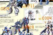 【画像】ロボアニメの機体の初期案デザインって完成版と比べると尖ったデザインのが多くて面白いよな
