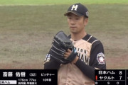 【悲報】日ハム斎藤佑樹さん、もう二軍でも通用しない