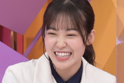 TBS木曜朝の天使ちゃん降臨！櫻坂46松田里奈初出演「日曜日の初耳学」スタジオ収録ショット公開