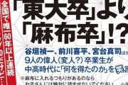 ときど選手、谷垣禎一、前川喜平、宮台真司ら麻布OBが語る『麻布という不治の病: めんどくさい超進学校』発売中