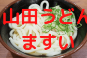 山田うどんの欠点はうどんがまずい事だよな