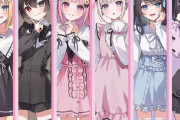 女Vtuberグループ、もうめちゃくちゃwwvw顔はVのガワで隠して体は普通に晒すｗｗｗ