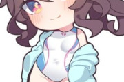 【ウマ娘】ギャルもいいけど、うすほそむちむち競泳水着なお師匠様もいいですね。（ファレノプシス）
