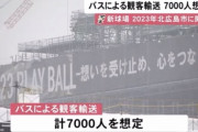 日ハム新球場、JR2駅と路線バスで輸送へ…貸し切りバスも検討　約7000人想定