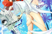 【FGO】水着姿の徐福ちゃんイラスト！！　白い水着が似合います！！