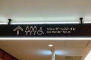 【LGBT】ジェンダーレストイレ、海外で社会問題化「女性が安心して利用できなくなった」
