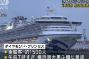 【３年ぶり】ダイヤモンド・プリンセスが横浜港に入港、乗客数人が感染確認ｗｗｗｗｗ