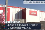 今年2月に茨城県牛久市の「キコーナ女化店」で発生した強盗事件　建造物侵入と強盗の疑いで無職と建設作業員が逮捕される