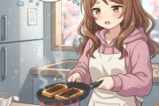 【悲報】フレンチトースト作りに初挑戦した奥様、真っ黒焦げにしてしまう