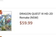 DQ3リメイク、なんとあの米でアマラントップになってしまう