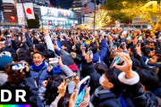 海外「いい年に！」「外国人多っ！」渋谷スクランブル交差点の年越しの様子に注目