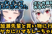 【にじさんじ】葉加瀬先輩と買い物に行きポケカデビューし、無事ハマるしーちゃん
