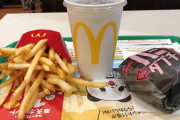 【画像】ダイエット中ワイ、マックを食べに来てしまう