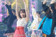 【FNS歌謡祭】早川聖来、完璧なプロポーションで一際目立ってしまう！！！！