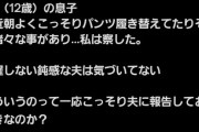 【悲報】ママさん「息子が朝パンツを履き替えていて察しました。どうしたらいい？｣