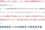 【速報】中国人さん、障害者手帳取得で喜ぶ「日本には福祉政策も色々あるし、やっと自分の精神疾患をゆっくり楽しめる」帰りのバスが半額